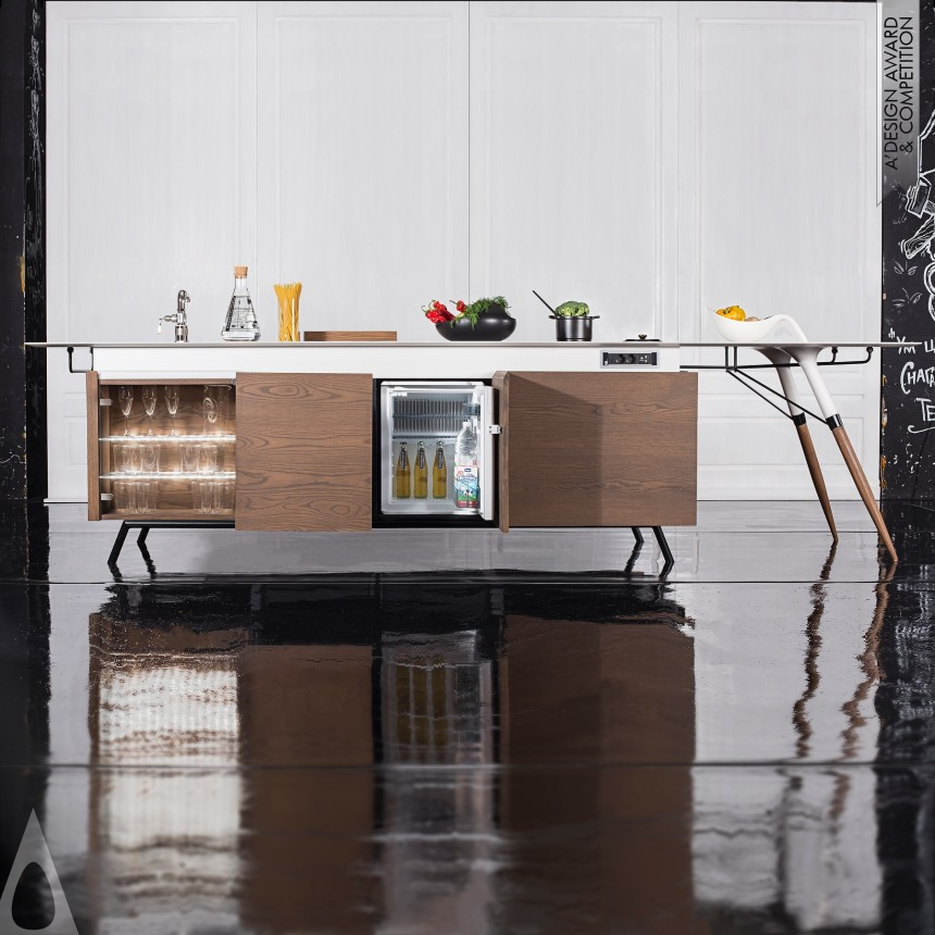 Irena kilibarda Compact Kitchen