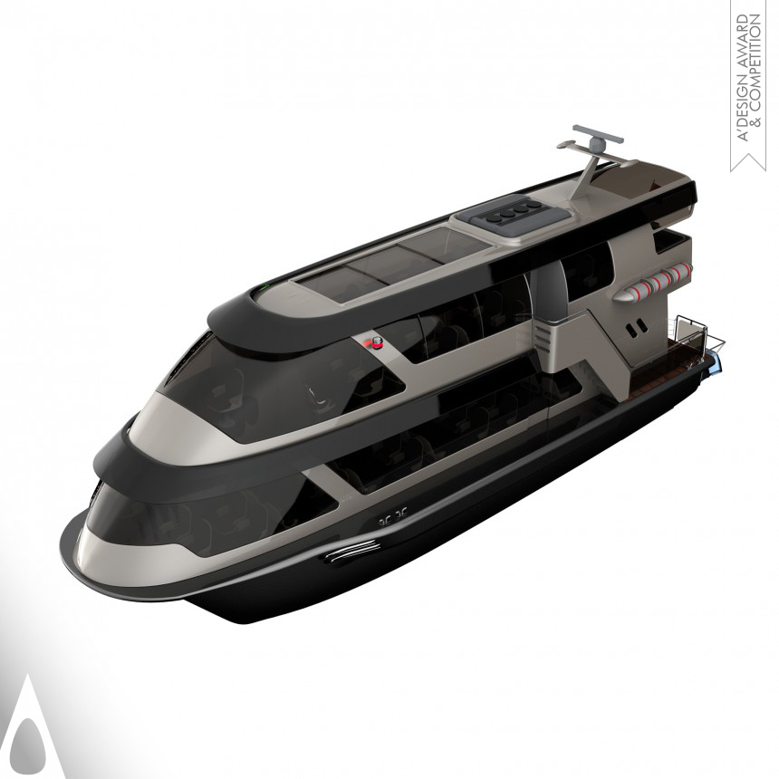 Silver Yacht and Marine Vessels Design Award Winner 2016 Taxea Sea Taxi 