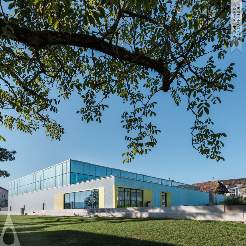 Silver Architecture, Building and Structure Design Award Winner 2016 Neumatt Sports Center Sports Center 