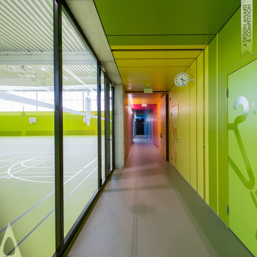 Neumatt Sports Center designed by Evolution Design