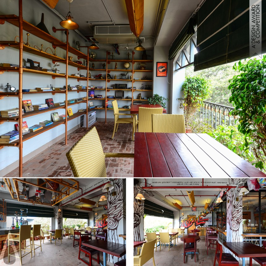 Locale "the pub cafe" designed by Devesh Bhatia