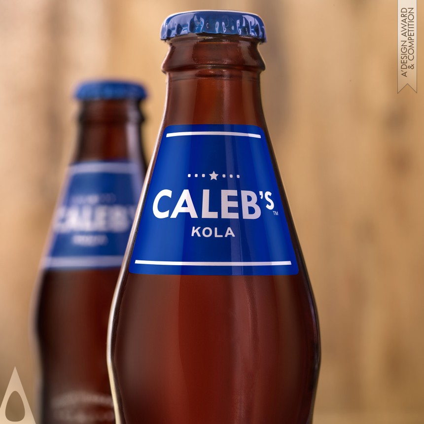 Golden Food, Beverage and Culinary Arts Design Award Winner 2016 Caleb's Kola Beverage Brand 