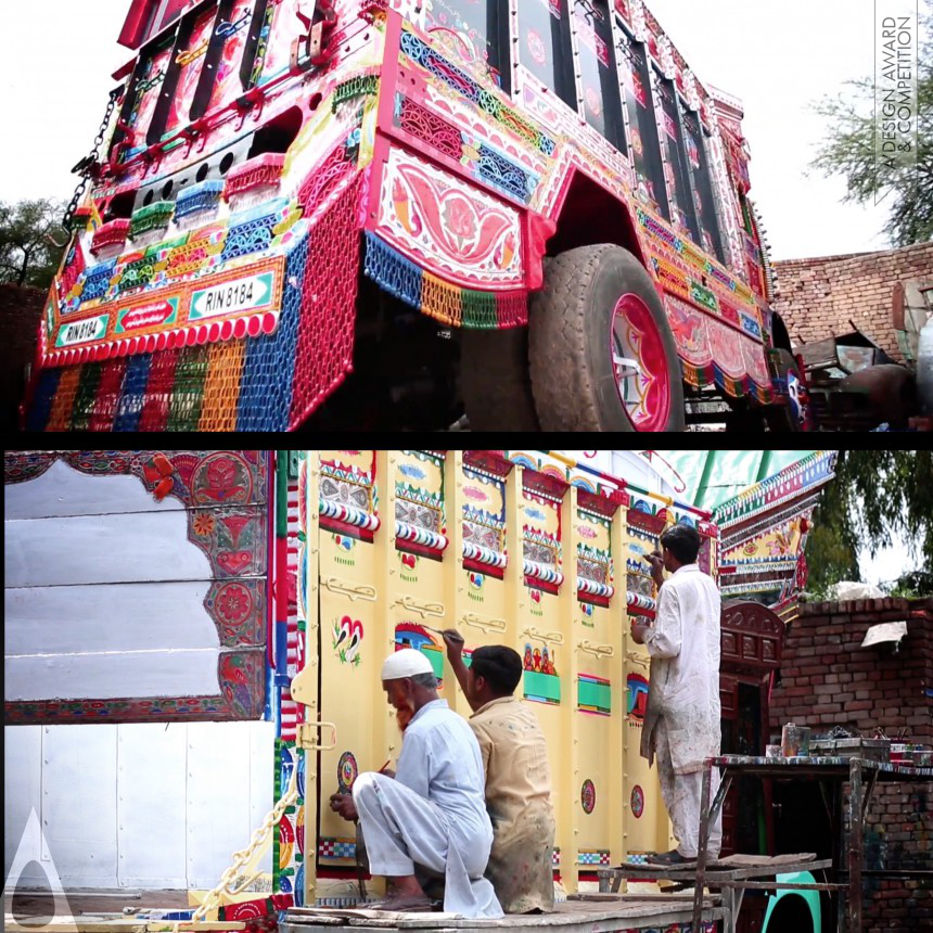 Madiha Faiz Rana Truck Art Video