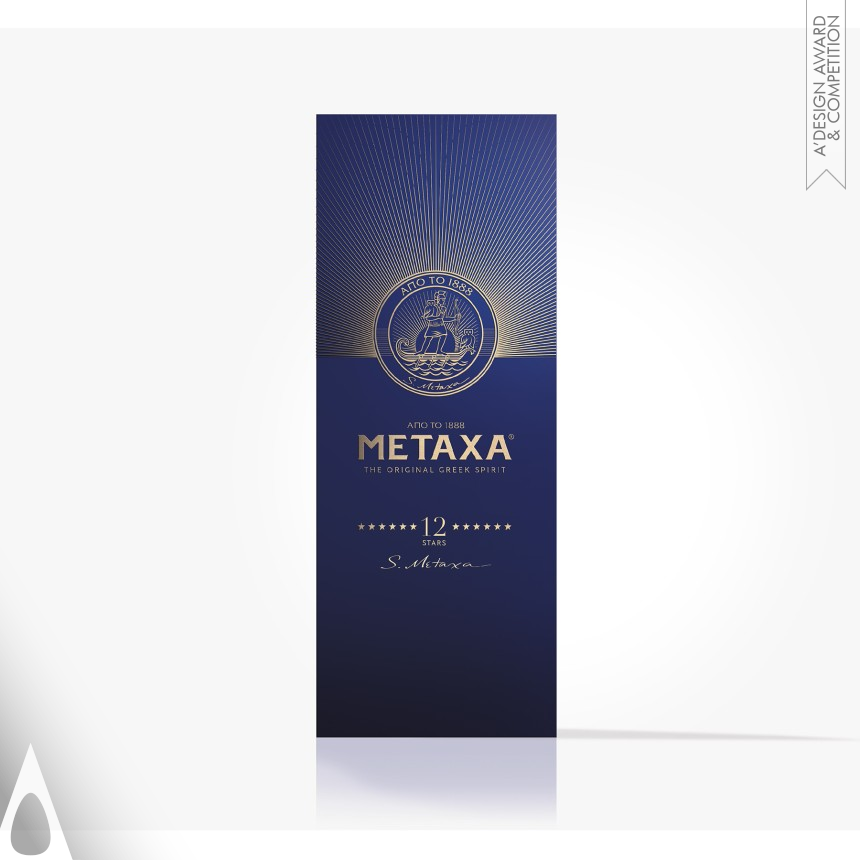 METAXA 12 Stars Packaging Design