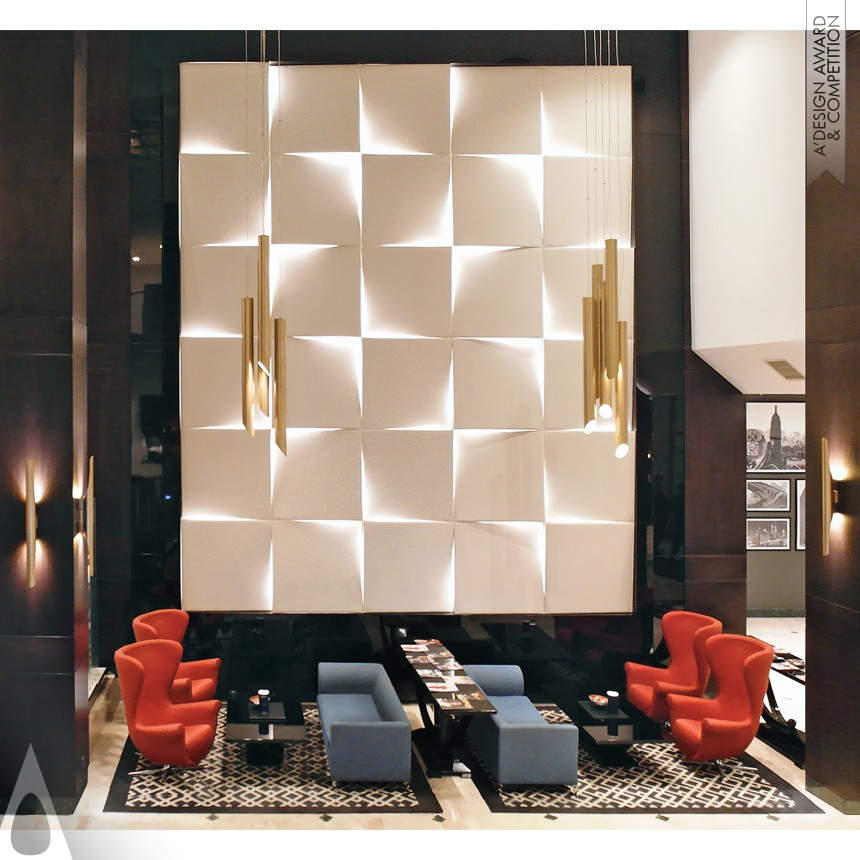 Iron Interior Space and Exhibition Design Award Winner 2016 Radisson BLU Leogrand Hotel Hotel 