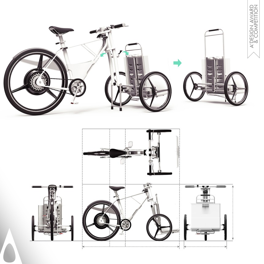 Peng Zhan Cargob urban eco-bicycle 