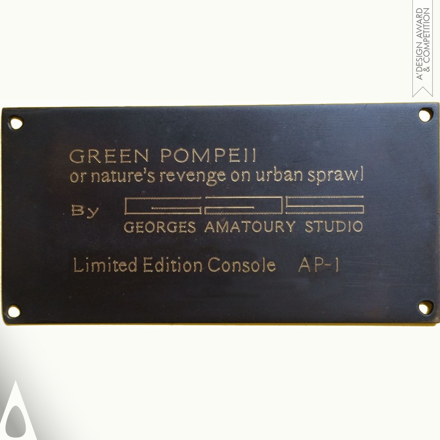 Green Pompeii - Bronze Furniture Design Award Winner