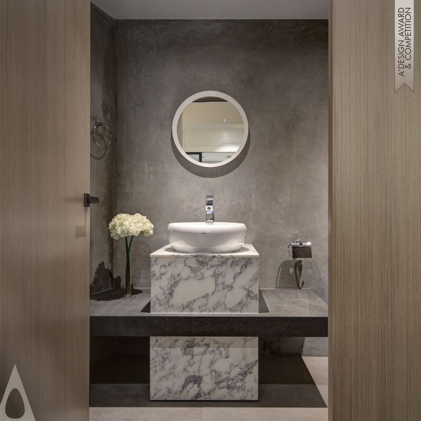 Silver Interior Space and Exhibition Design Award Winner 2017 Box in a Box Residential House 