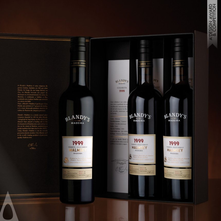 Omdesign's Blandy's Madeira Rebranding