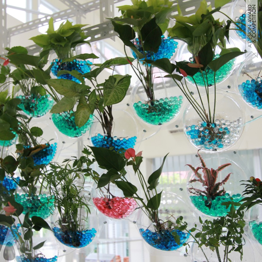 Silver Sustainable Products, Projects and Green Design Award Winner 2017 Invisible Farm Art Installation 