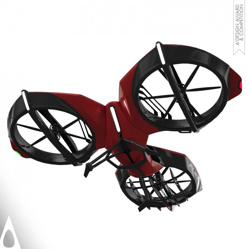 Flike Passenger Drone - Bronze Futuristic Design Award Winner