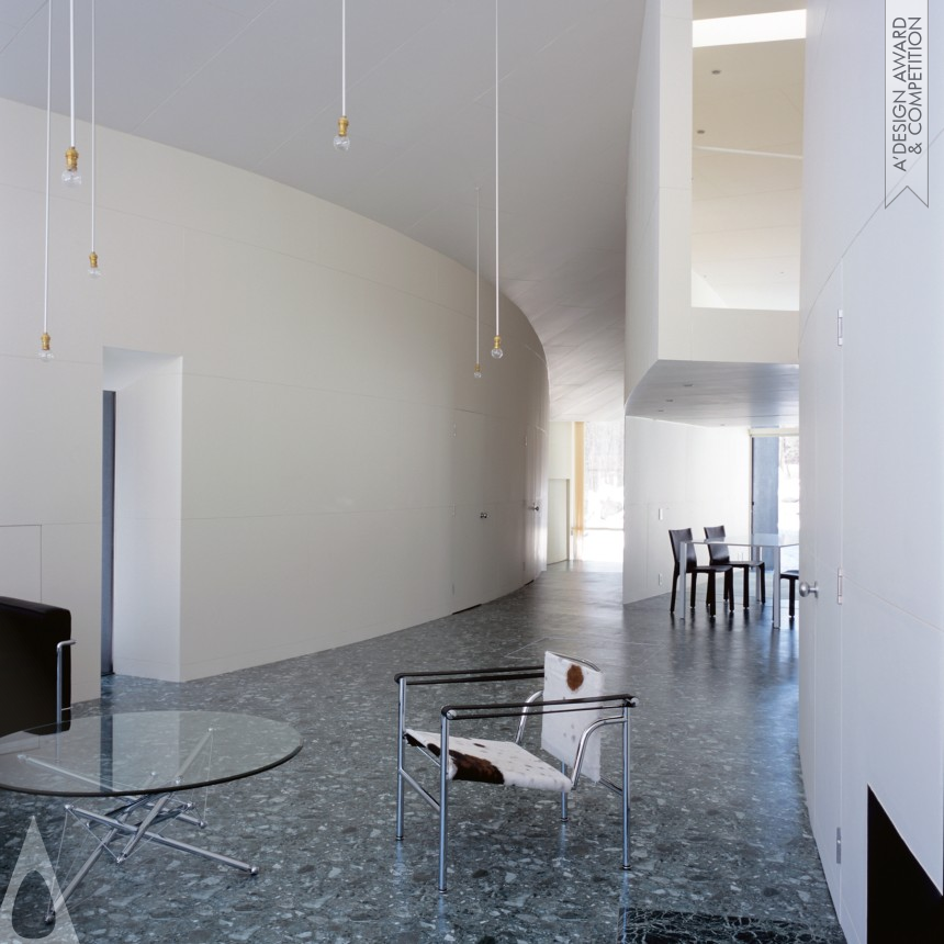 Satoshi Okada's Gallery in Kiyosato Villa with Exhibition Space