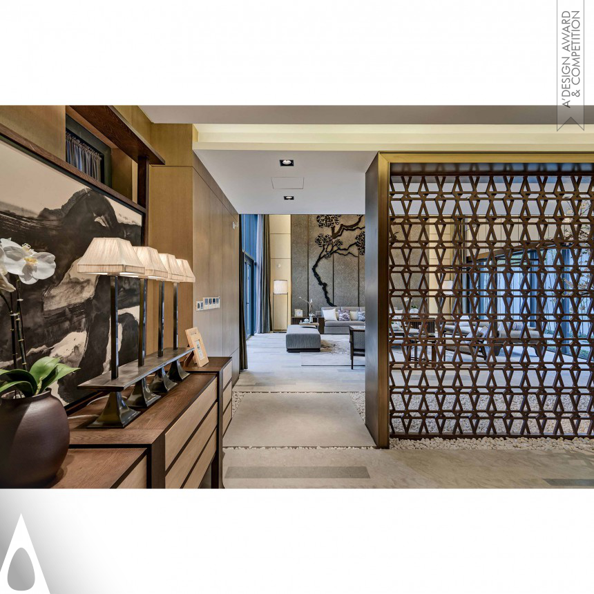 Golden Interior Space and Exhibition Design Award Winner 2017 Mandarin palace Residence 
