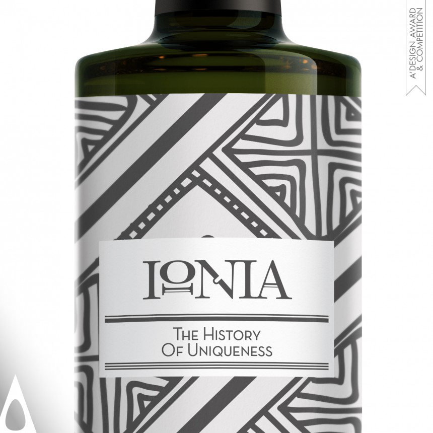 Silver Packaging Design Award Winner 2017 Ionia Olive oil packaging 