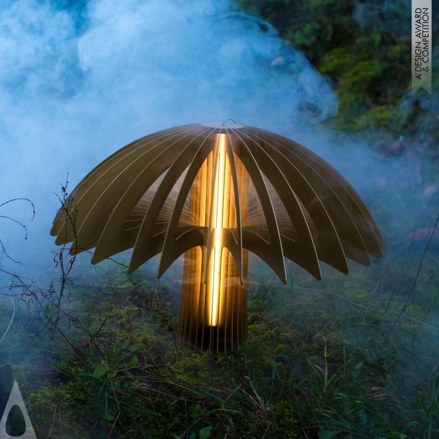 Maurice L. Dery and Jordan N. Dery's Shroom Pendant Light Fixture Pendant Light Fixture