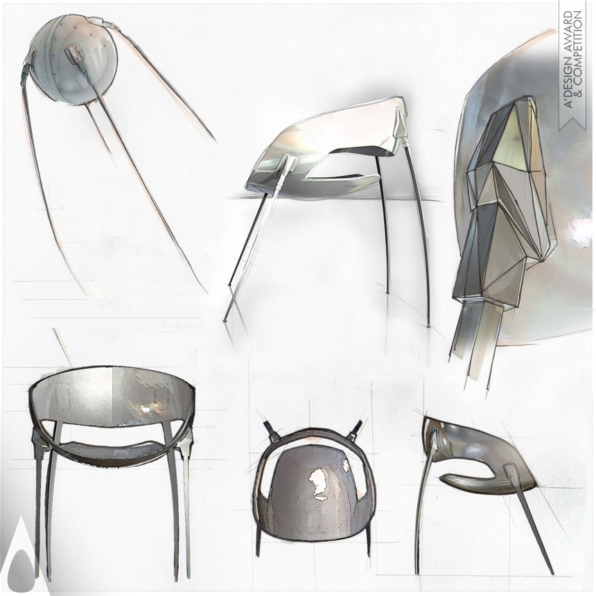 Harold Sangouard's Sputnik   Chair