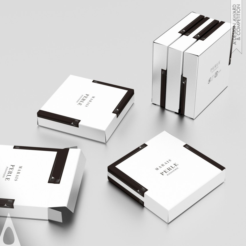 Kazuaki Kawahara Piano cake packaging