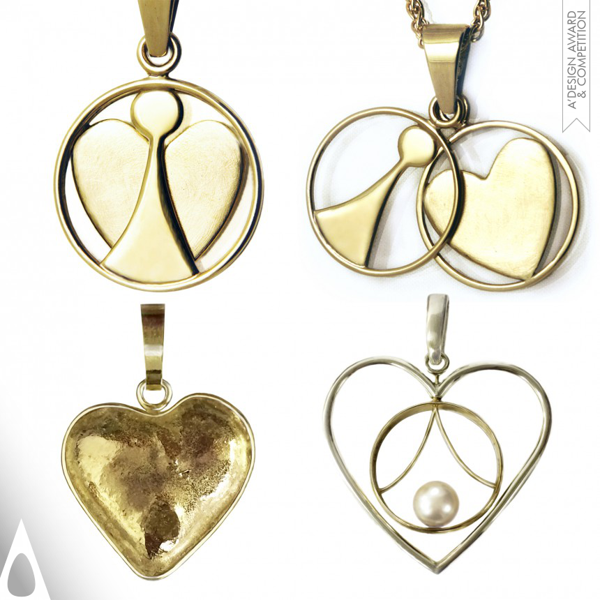 Meaningful Heart Jewelry - Iron Jewelry Design Award Winner