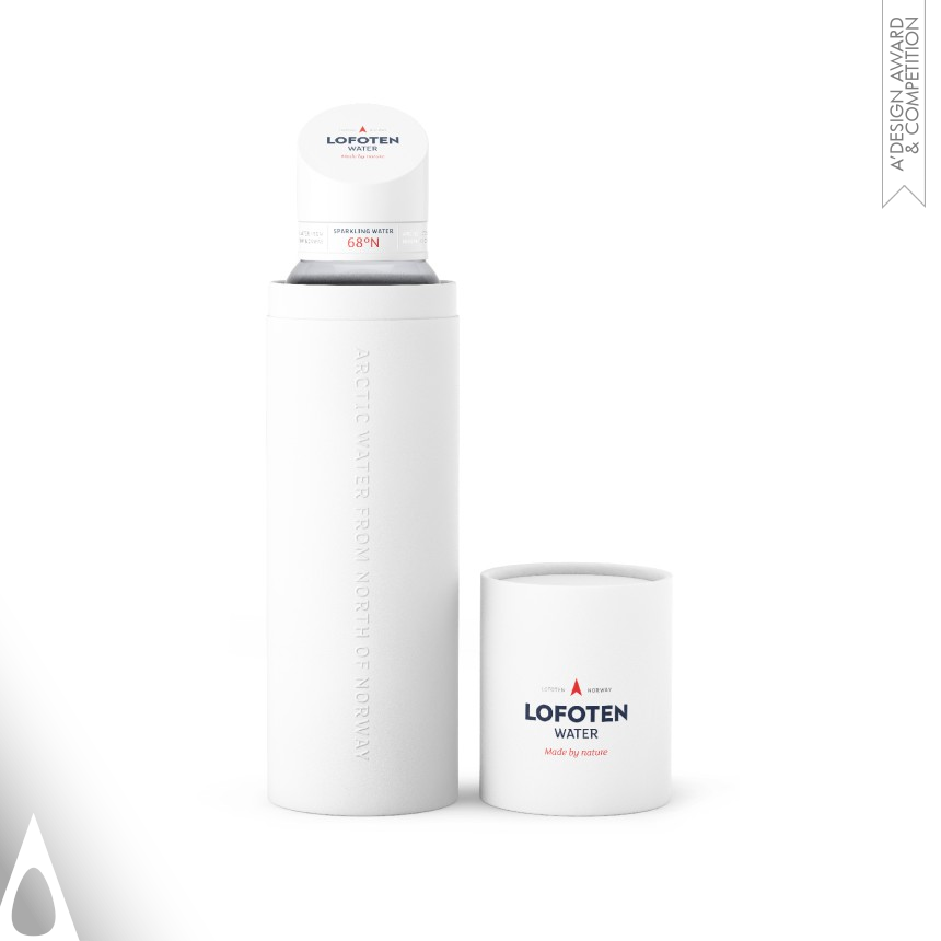 LOFOTEN WATER's LOFOTEN ARCTIC WATER Design Team Natural Drinking Water