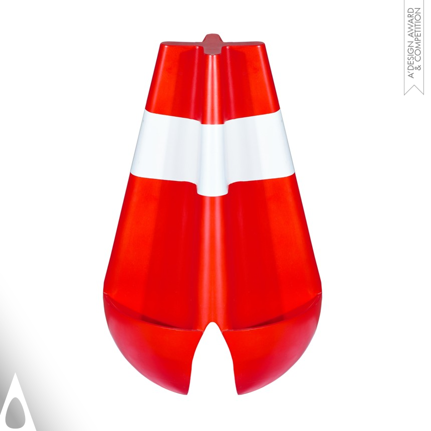 X Shape Self Return Road - Bronze Street Furniture Design Award Winner