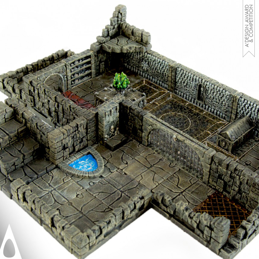 Printable Scenery Scale Model Building System