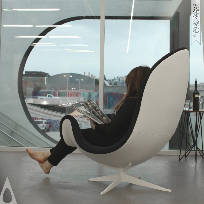 Leira Lounge Chair designed by Refaeli Ma