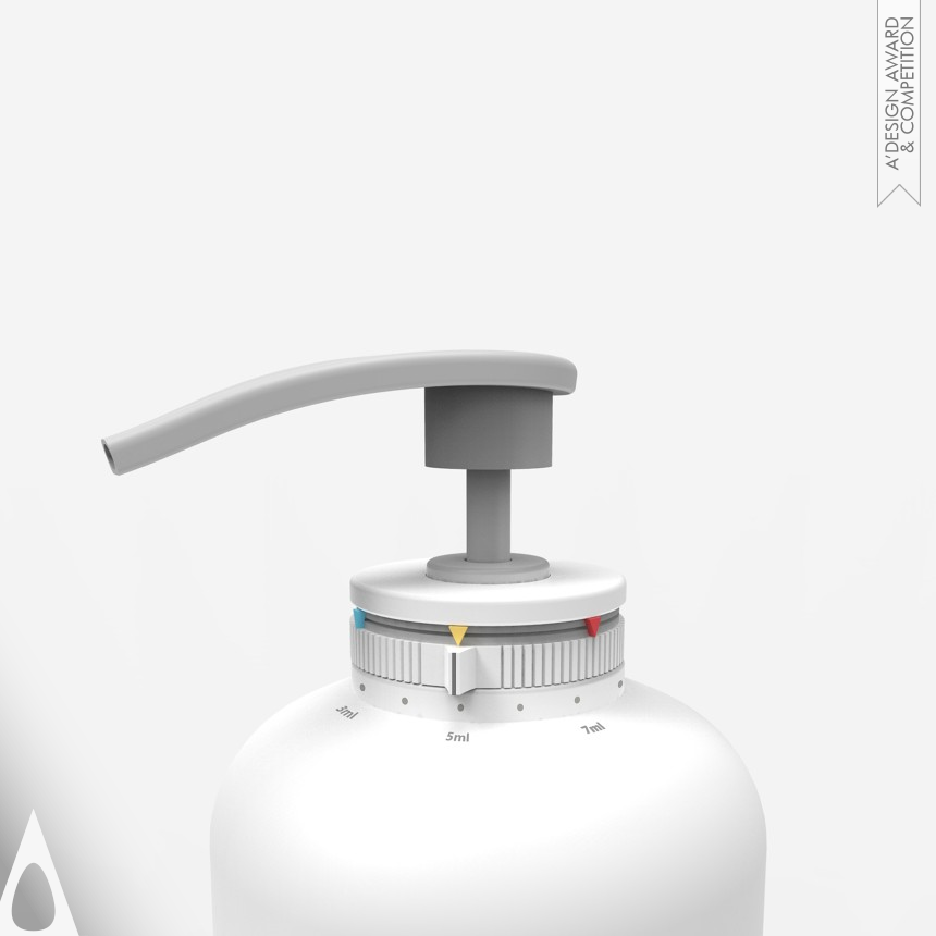 Bronze Packaging Design Award Winner 2017 Shampoo Bottle Adjustable amounts  