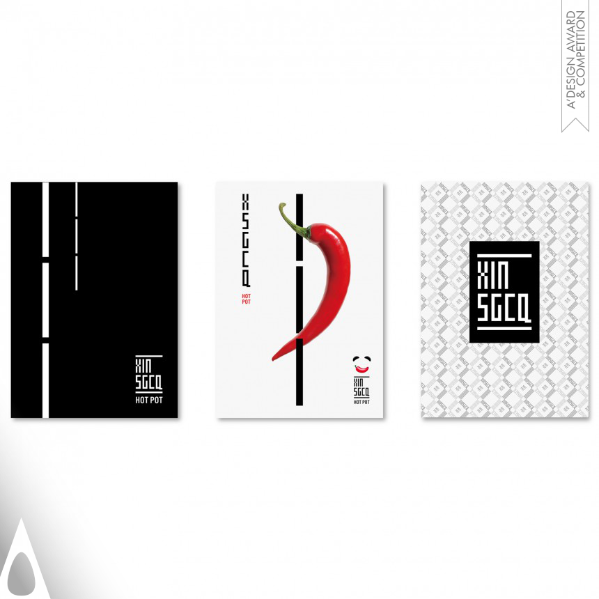 Dongdao Creative Branding Group's XIN SGCQ Hotpot Logo and VI