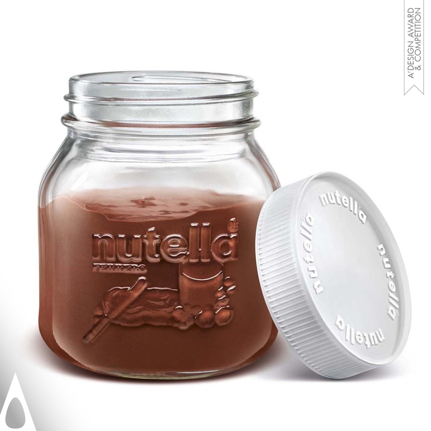 MrSmith Studio's Embossed Nutella Jar Jar for spreadable cream