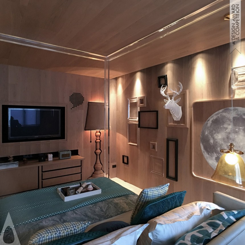 Bo Lee, Junmin Ho and Ping Xu's Cartoon House Residential Space