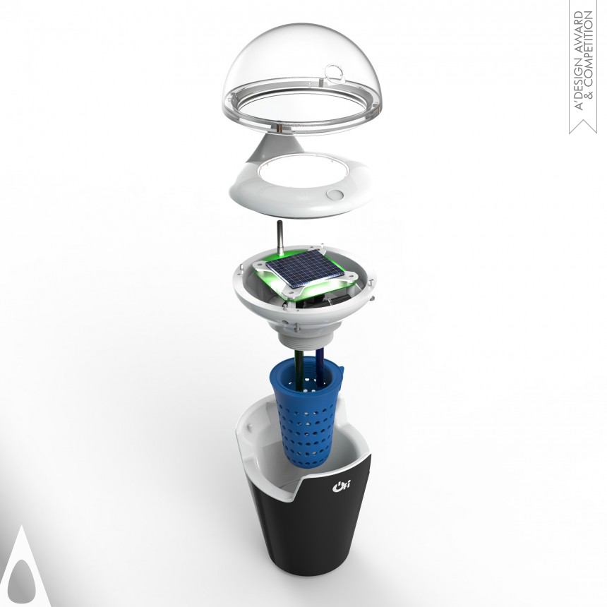 Bronze Digital and Electronic Device Design Award Winner 2017 Ofi  Smart automatic water analyzer 