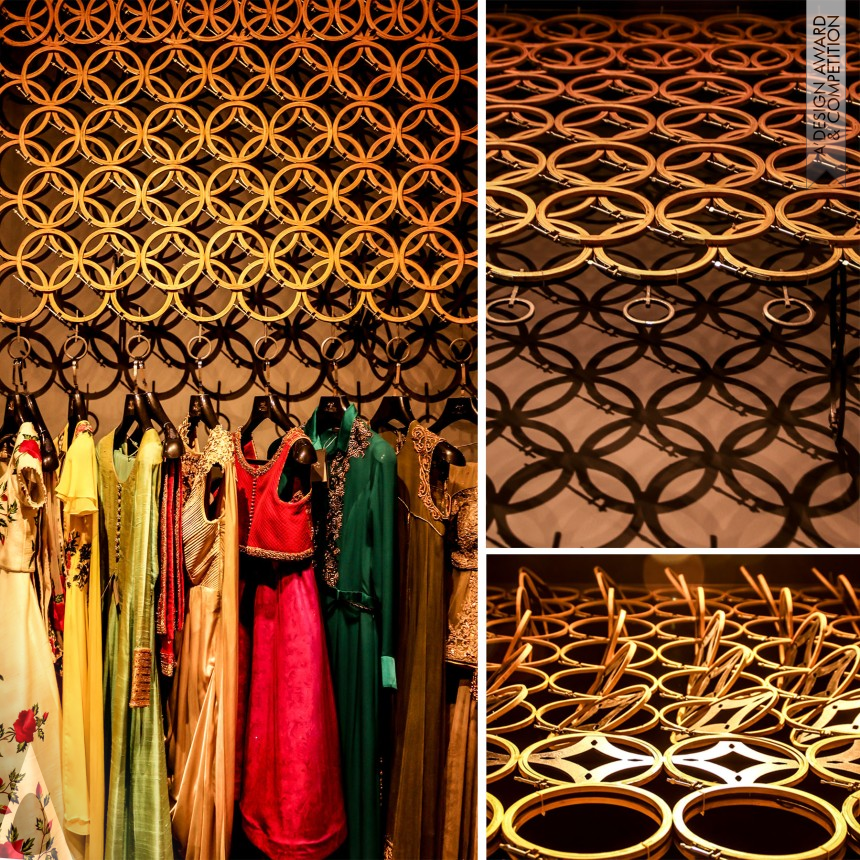 Fashion Store - La Palette - Bronze Interior Space and Exhibition Design Award Winner