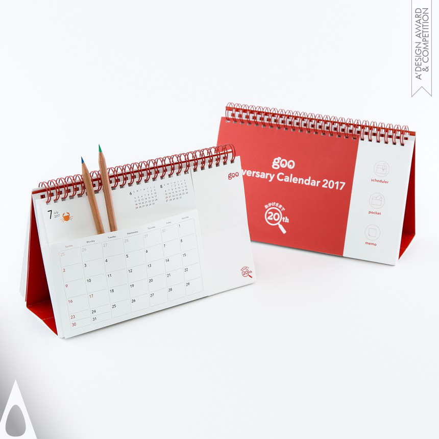 Calendar by Katsumi Tamura