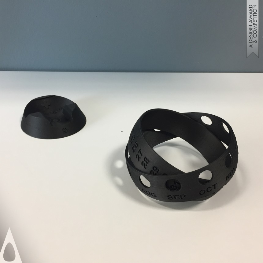 Zodyak - Silver 3D Printed Forms and Products Design Award Winner