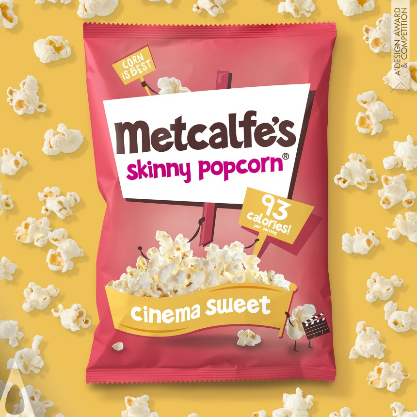 Springetts Brand Design Metcalfe's Skinny Popcorn