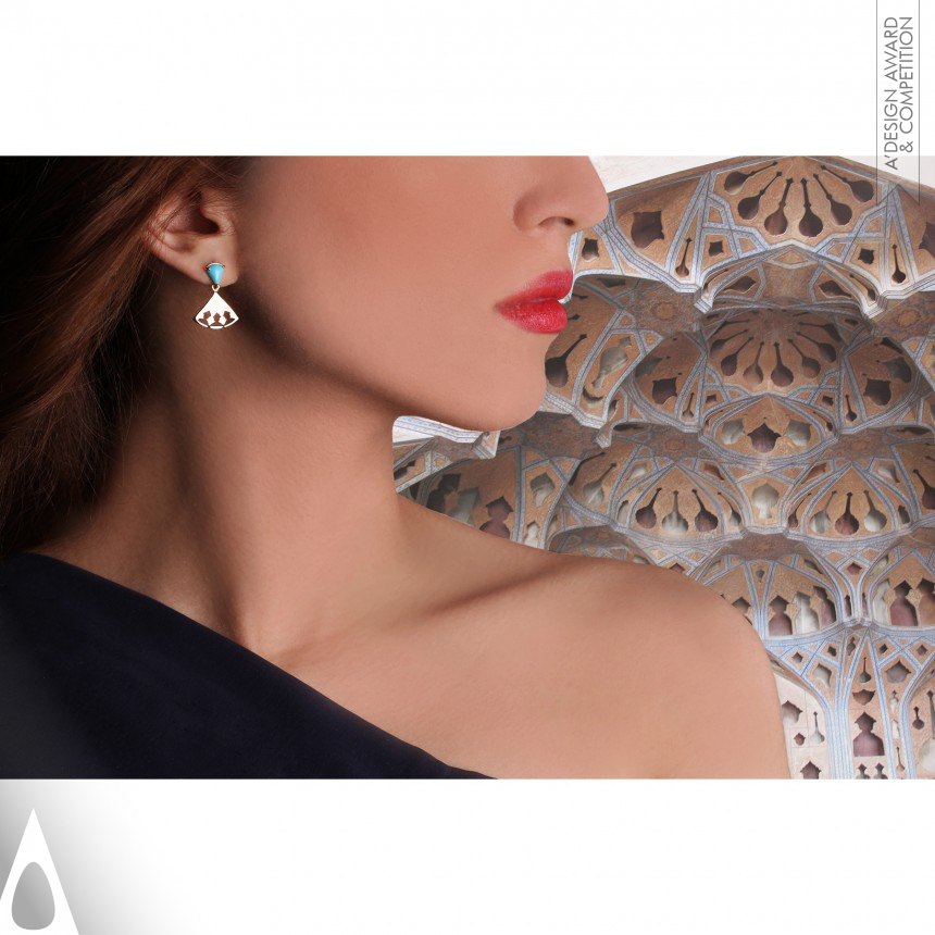 Somayeh Kiara Kianpour Necklace and Earring
