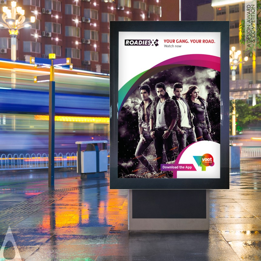 VOOT designed by ELEPHANT DESIGN PVT LTD