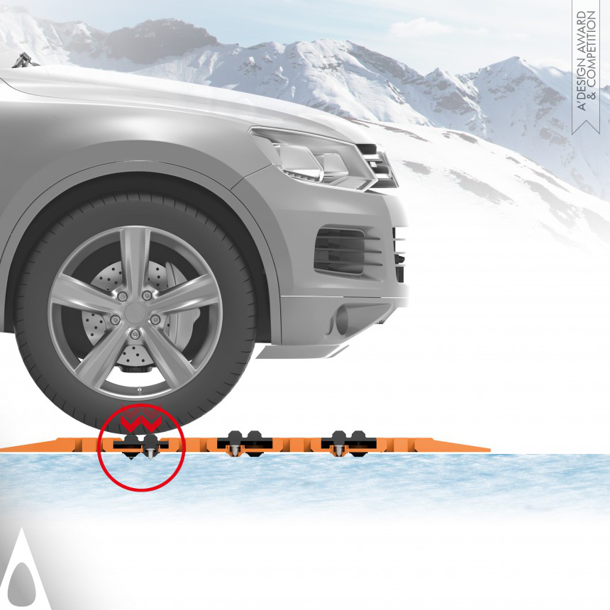 Silver Winner. Portable TPR Car-rescue-track by Xuesong Li