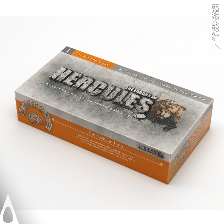 Iron Packaging Design Award Winner 2017 The Labors of Hercules Packaging 