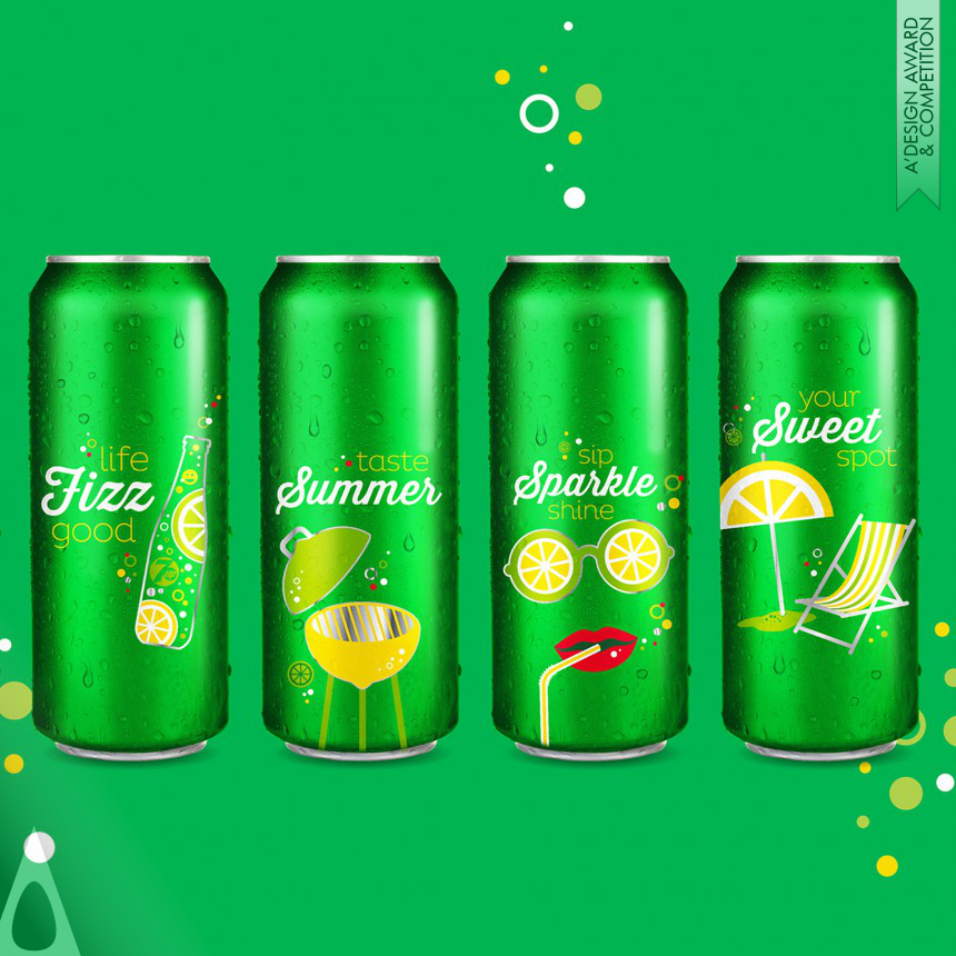 7up Sip Up Summer Series designed by PepsiCo Design and Innovation