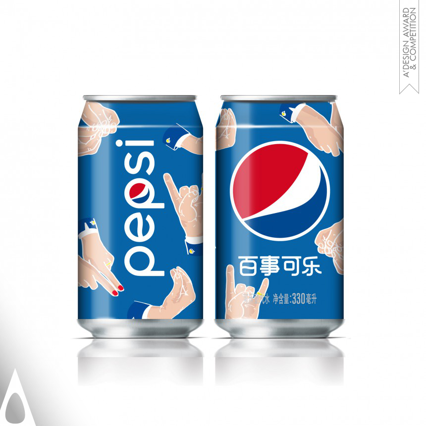 PepsiCo Design and Innovation Can graphics