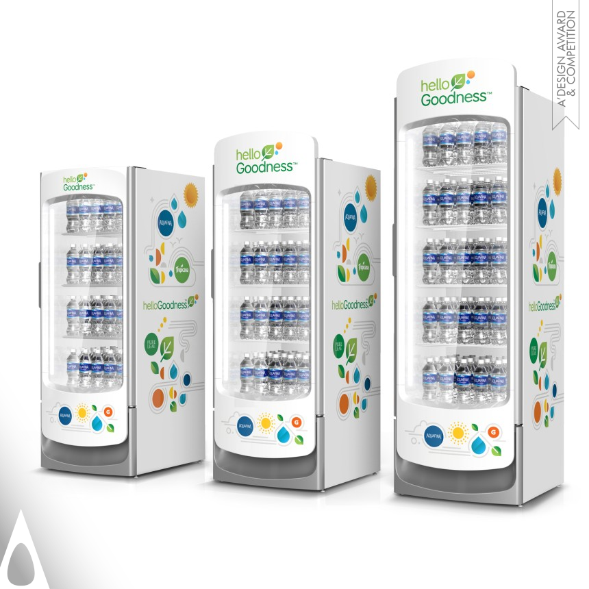 Silver Bakeware, Tableware, Drinkware and Cookware Design Award Winner 2017 PepsiCo Global Cooler Refrigerated Cooler 