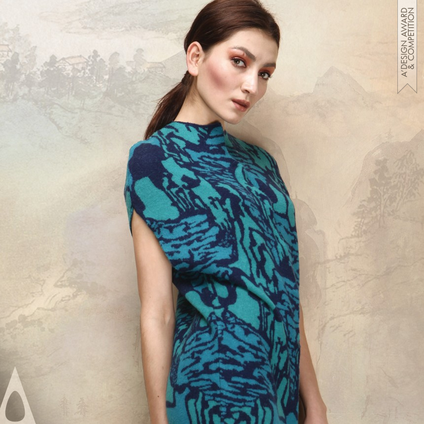 Qianyi Zhang Fashion Art, Knitted Gress