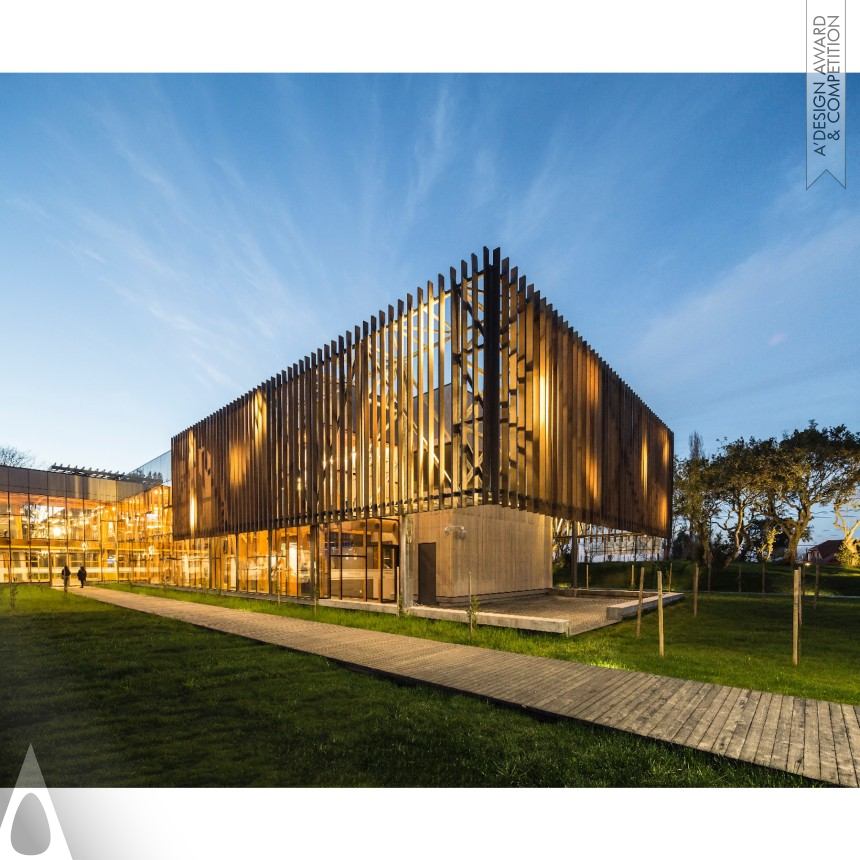 Silver Architecture, Building and Structure Design Award Winner 2017 Woodbox Learning Enviroment Learning and education Enviroment 