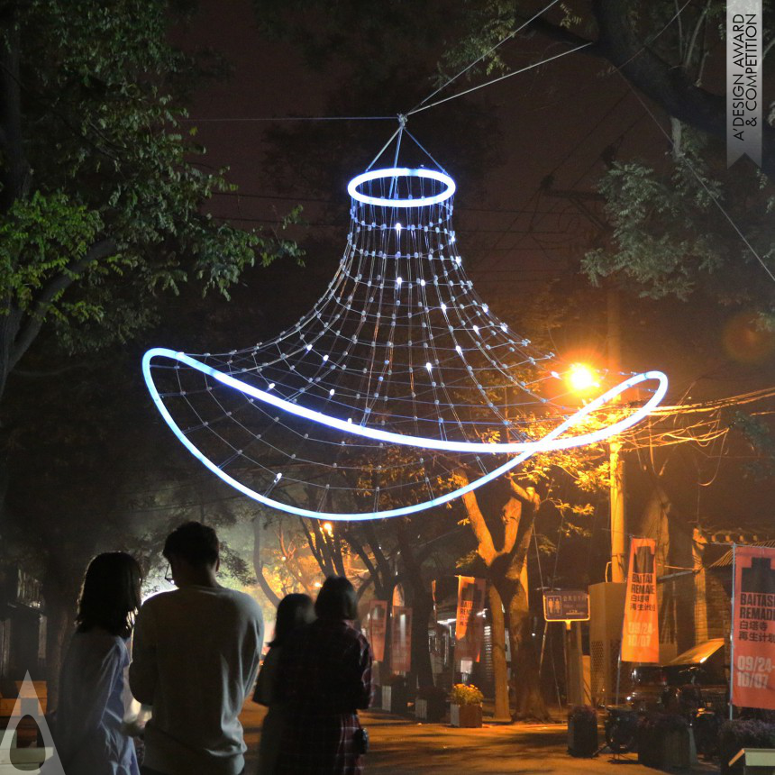 William Hailiang Chen An interactive light sculpture
