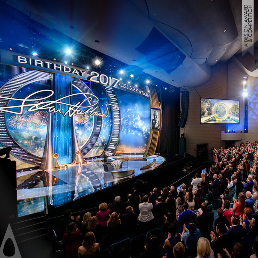 Award presentation  by Scientology Media Productions
