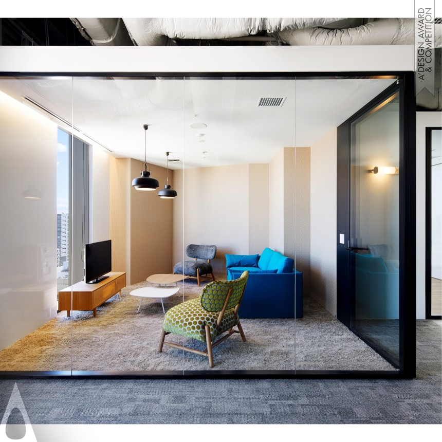 Silver Interior Space and Exhibition Design Award Winner 2017 Engineering Base Office Interior 