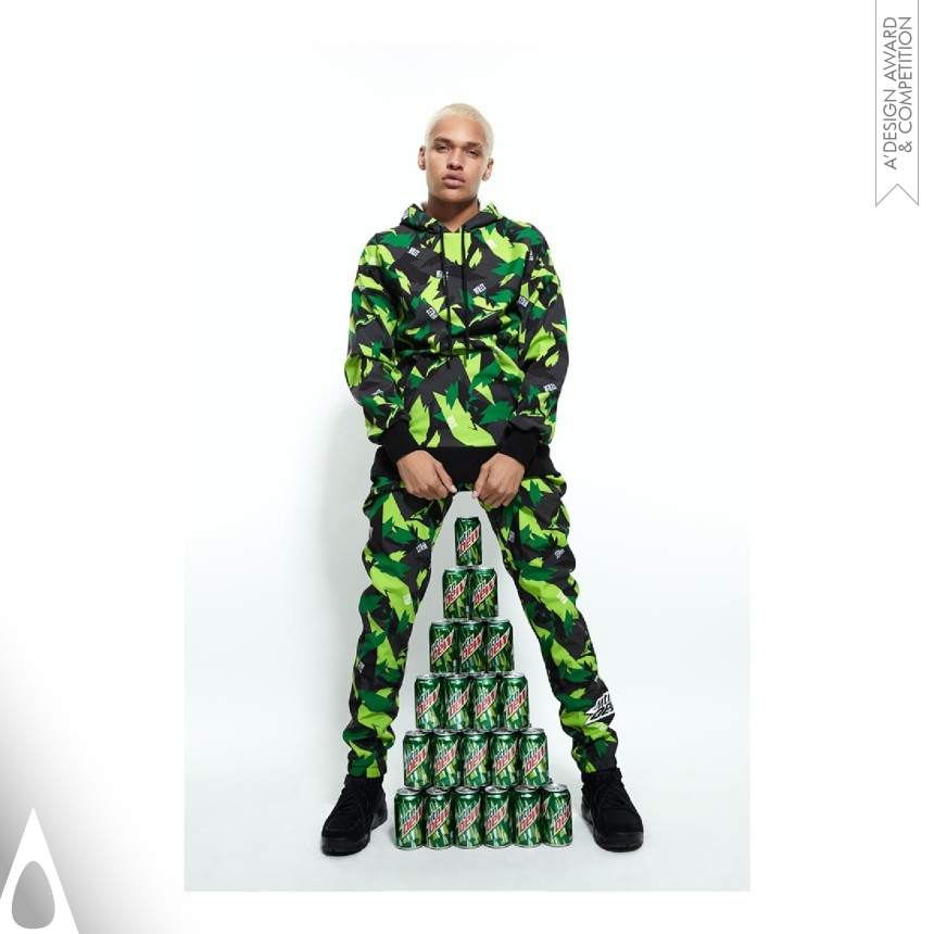 Silver Winner. Camo Out Wearable technology by PepsiCo Creator