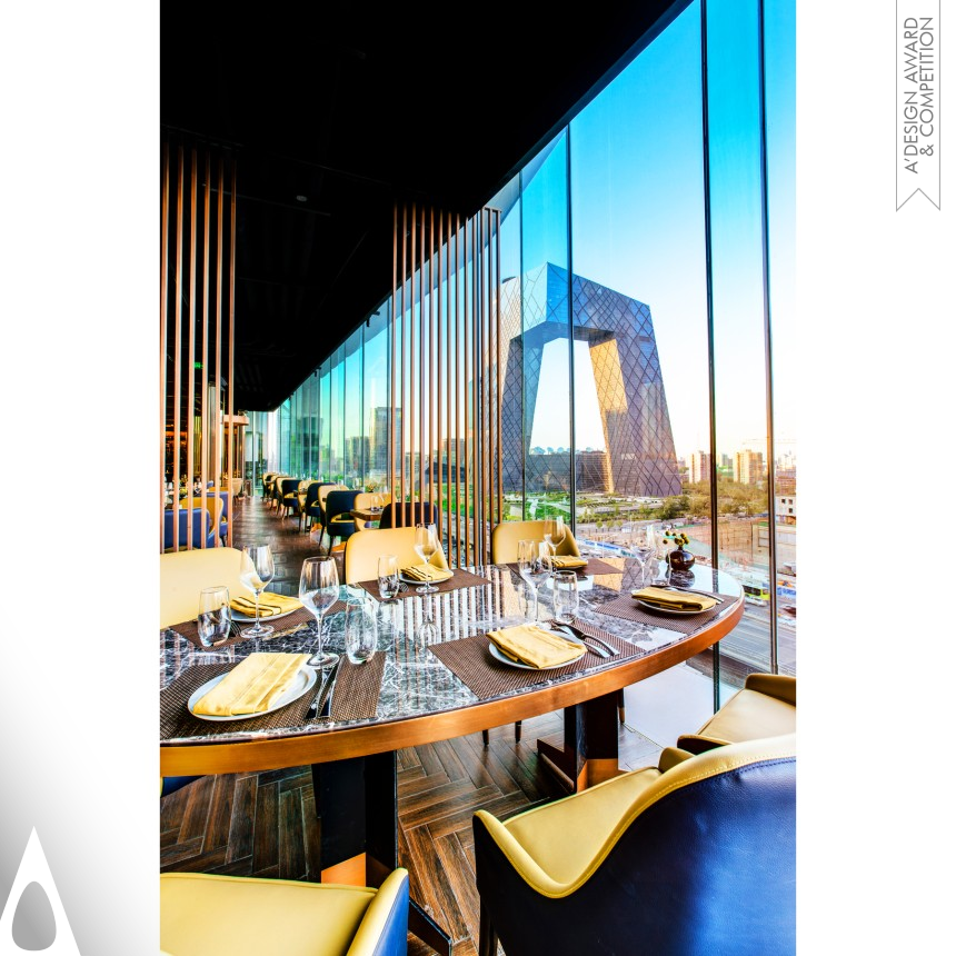 Golden Hospitality, Recreation, Travel and Tourism Design Award Winner 2018 F Bistronome Restaurant 