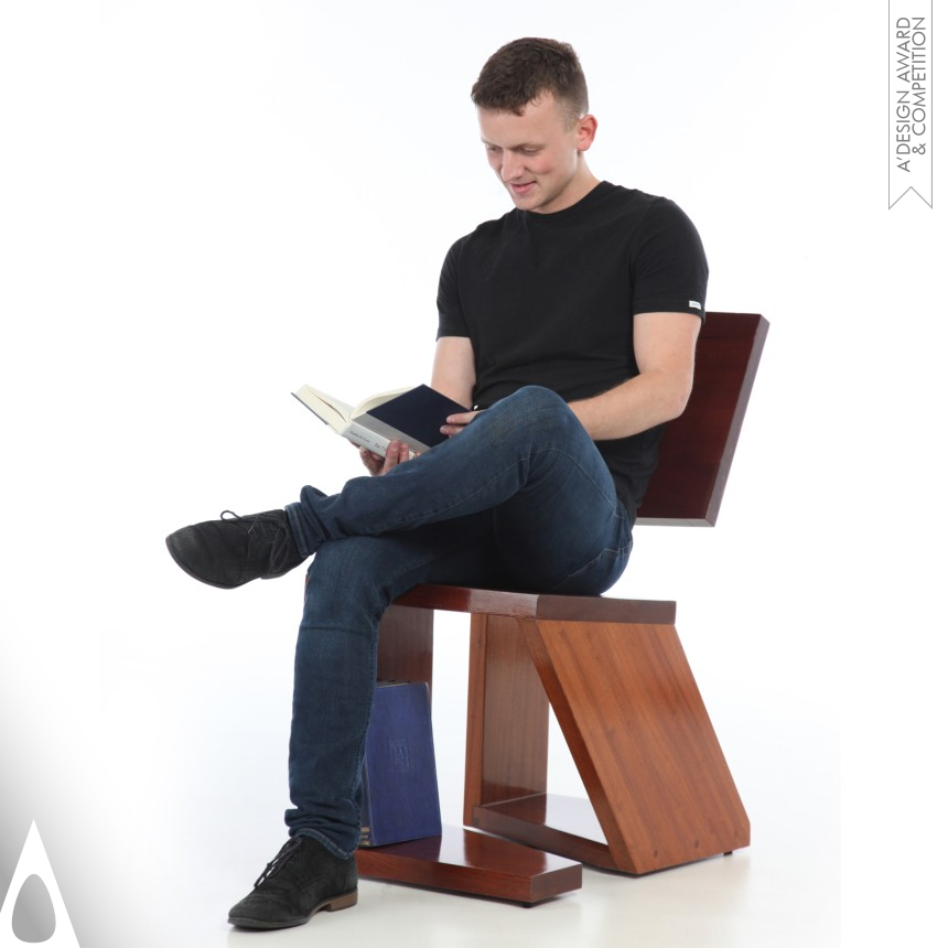 Iron Furniture Design Award Winner 2018 Stature Reading Chair  